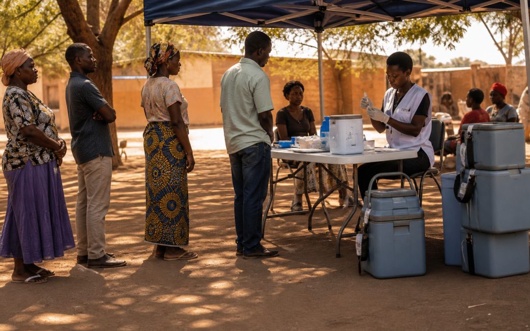 Coordinating Large-Scale Vaccination Initiatives 